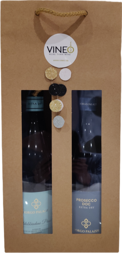Borgo Palazzi - Prosecco DOC - Pakket / Paquet Prosecco -  - Blanc