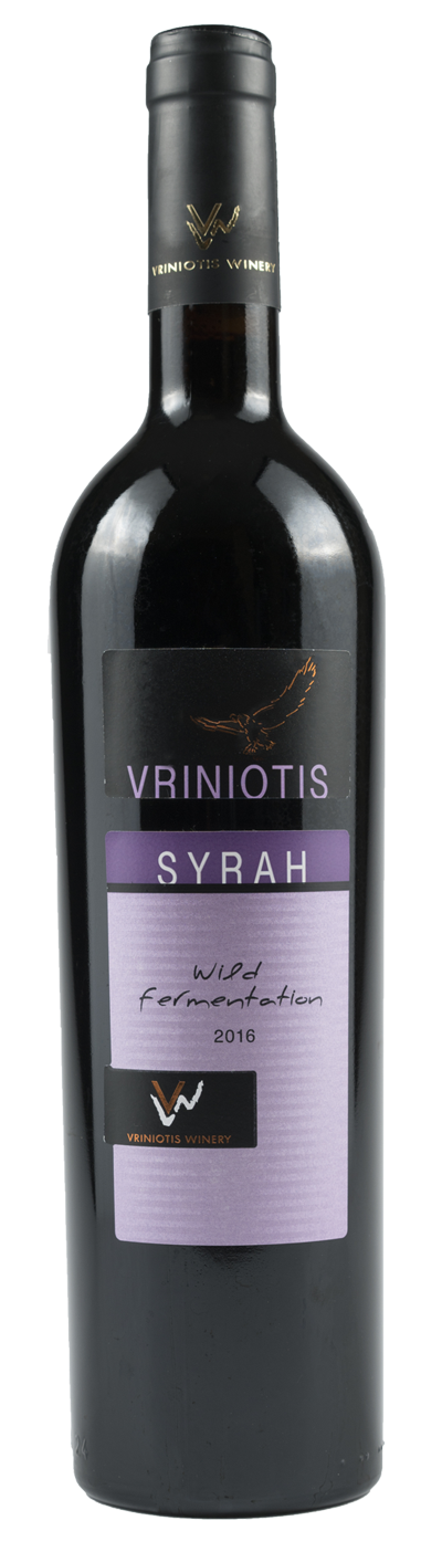Vriniotis Winery - PGI Evia <br /> Syrah - 2018 - Rood  75 cl  