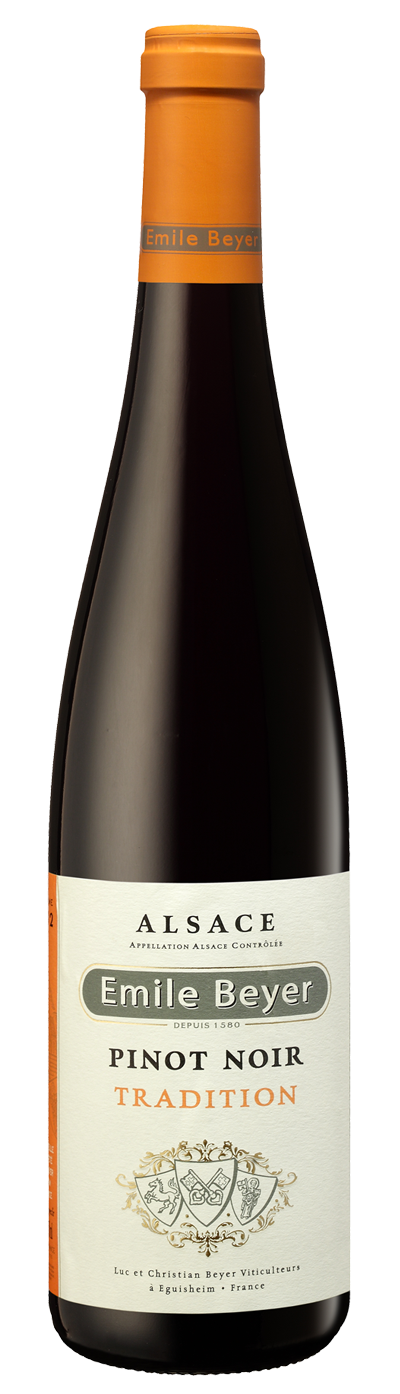 Domaine Emile Beyer - Alsace AOC <br /> Pinot Noir Tradition - 2020 - Rood  75 cl  