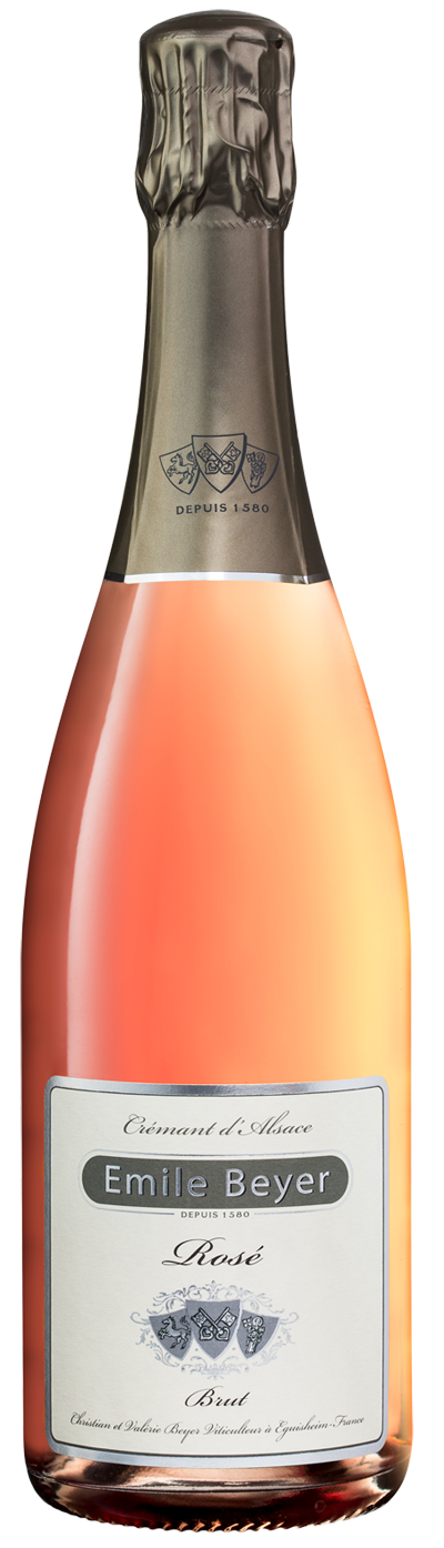 Domaine Emile Beyer - Crémant d'Alsace AOC - Crémant Rosé Extra Brut -  - Rosé