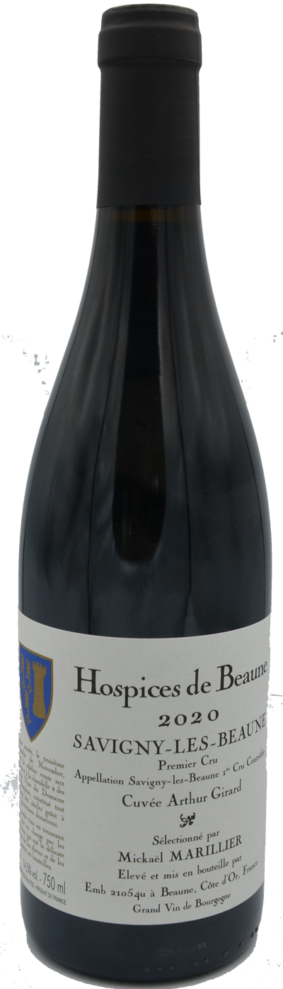 Hospices de Beaune - Savigny-les-Beaune 1er Cru AOC - Cuvée Arthur Girard - 2020 - Rouge