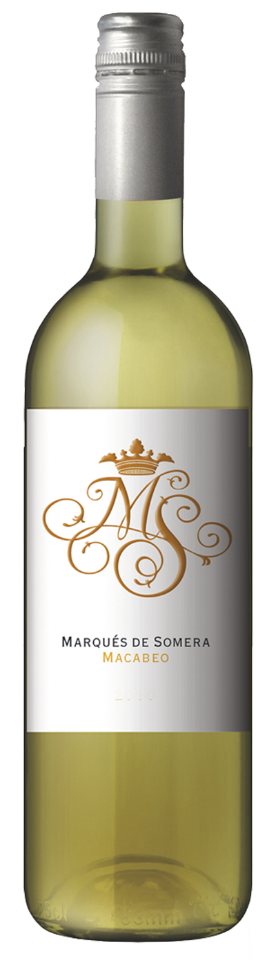 Covinca - Cariñena DOP <br /> Marqués de Somera - Macabeo & Chardonnay - 2023 - Wit  75 cl  