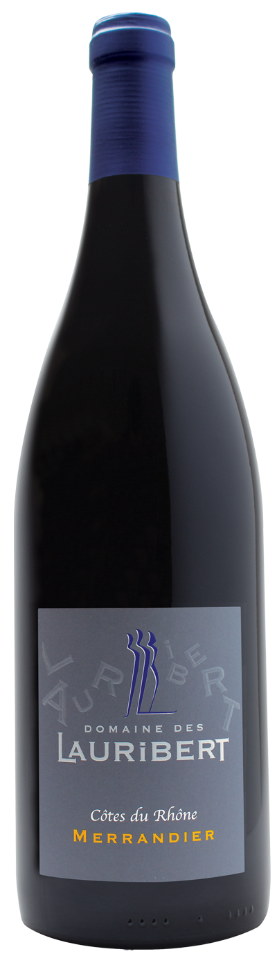 Domaine des Lauribert - Côtes du Rhône AOC <br /> Merrandier - 2021 - Rood  75 cl  