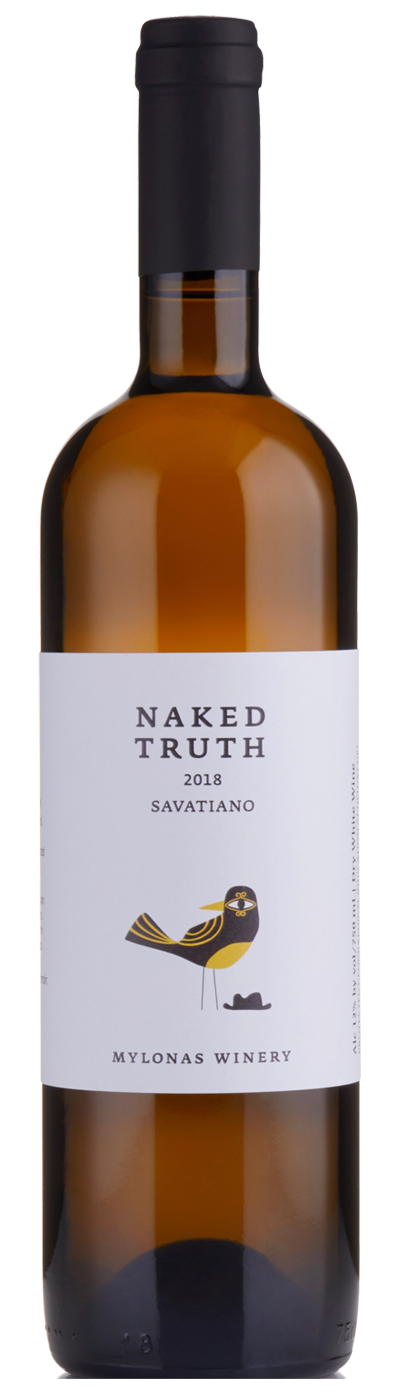 Mylonas Winery - PGI Attiki - Naked Truth Savatiano - 2019 - Blanc