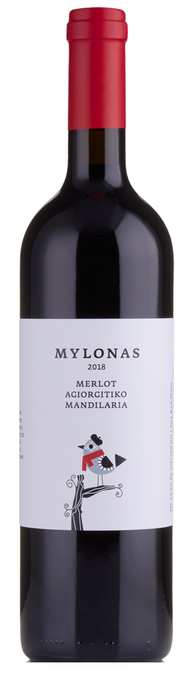 Mylonas Winery - PGI Attiki - Merlot, Agiorgitiko & Mandilaria - 2021 - Rouge