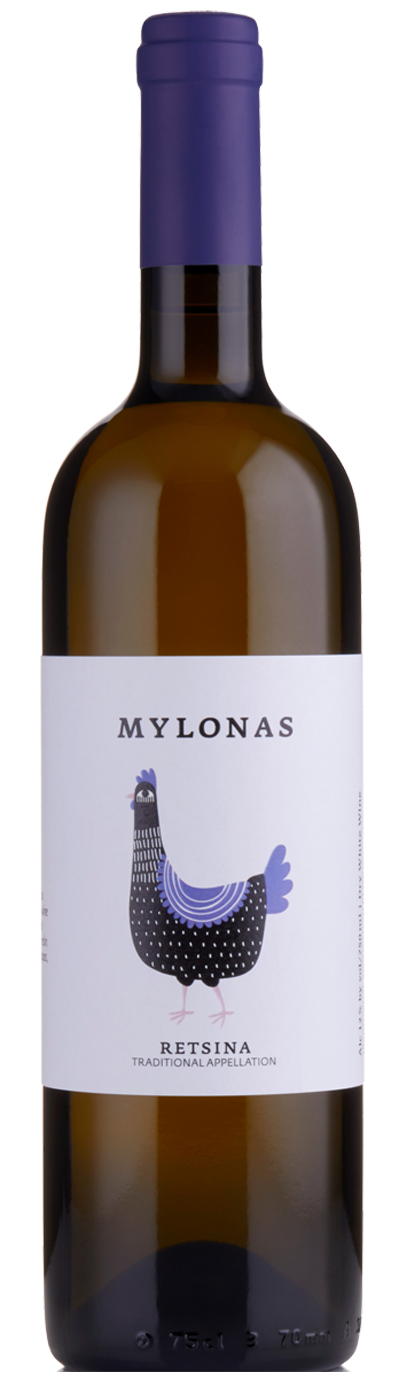 Mylonas Winery - PDO Retsina - Retsina - 2020 - Blanc
