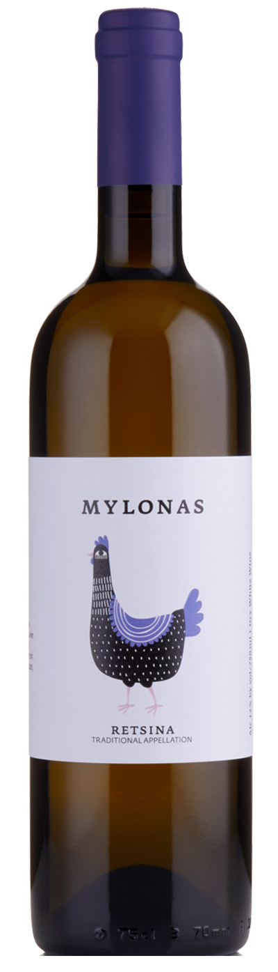 Mylonas Winery - PDO Retsina - Retsina - 2022 - Blanc