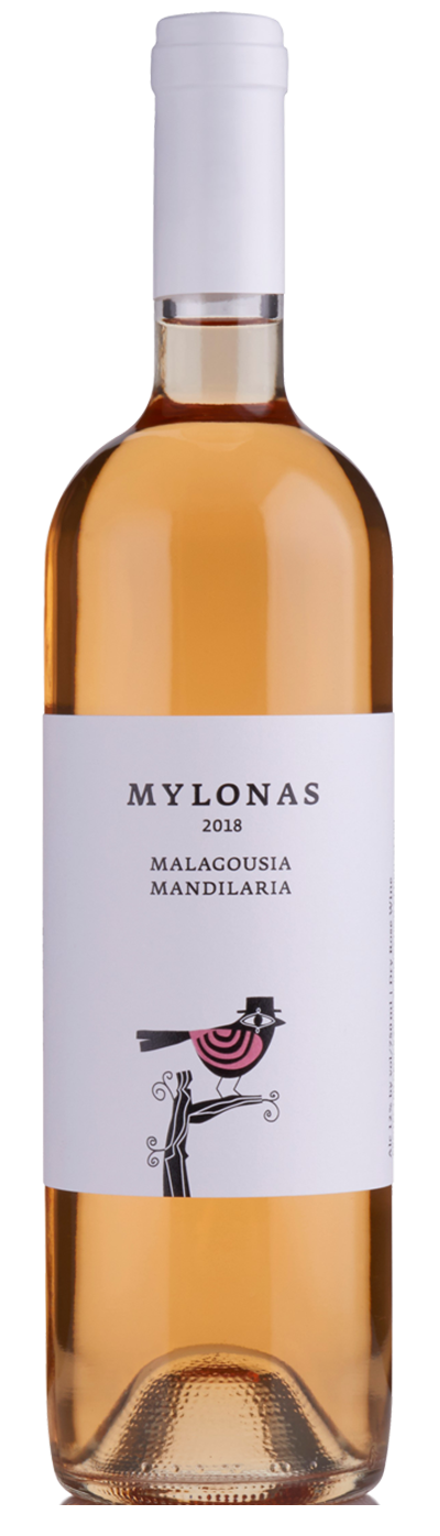 Mylonas Winery - PGI Attiki - Malagousia-Mandilaria - 2022 - Rosé