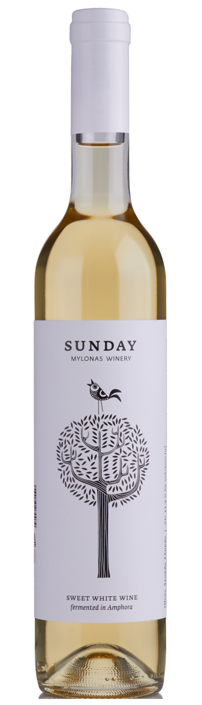 Mylonas Winery - PGI Attiki <br /> Sunday -  - Wit  50 cl  