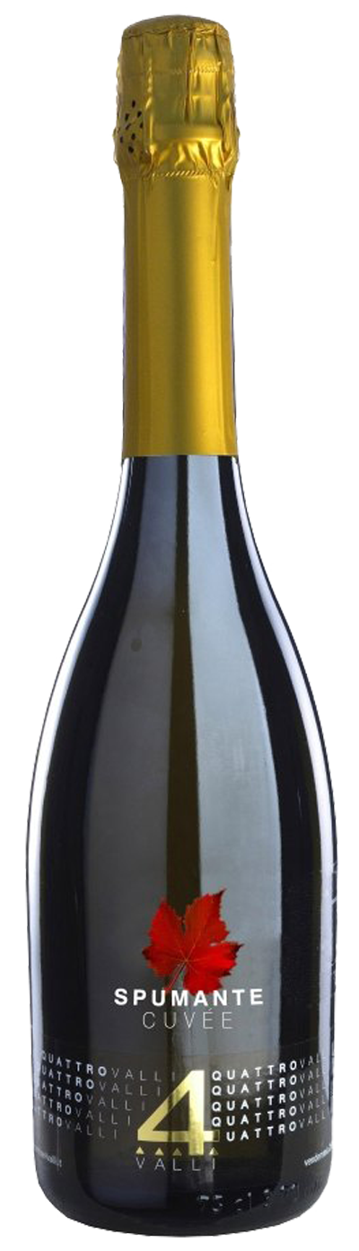 Quattro Valli - Vino Spumante di Qualita <br /> Spumante 4Valli -  - Wit  75 cl  