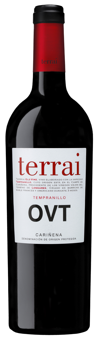 Covinca - Cariñena DOP <br /> Terrai OVT (Old Vine Tempranillo) - 2021 - Rood  75 cl  